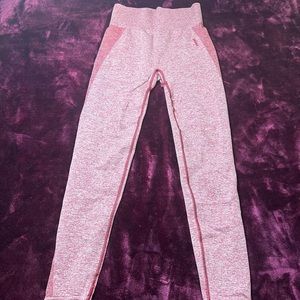Gymshark flex high waisted pink marl